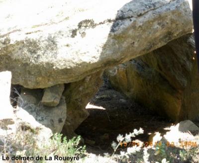 Le dolmen (avril 2014)